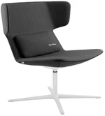 LD SEATING Designové křeslo FLEXI LOUNGE, FL-L-N0, bílá podnož