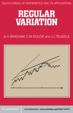 Regular Variation