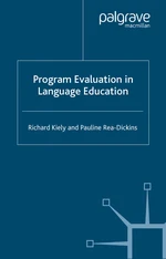Program Evaluation in Language Education