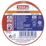 tesa tesaflex IEC 53988-00017-00 izolačná páska  červená (d x š) 25 m x 19 mm 1 ks