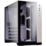 Lian Li PC-O11DW midi tower PC skrinka biela bočné okno, prachový filter