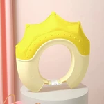 Waterproof Shampoo Cap Adjustable Crown Shape Wash Hair Shield Hat Ear Protection Shower Head Cover Baby Shower Cap Baby