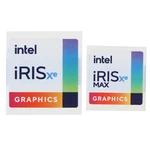 5PCS New IRIS Laptop Desktop Decor Sticker Logo Label DIY Sticker Office Sticker Label New