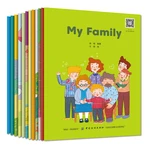 New 12 Books/Set My Family Educational English Color Picture Books Children English Reading Story Book
