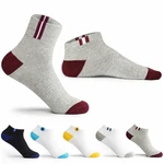 5Pairs Men Socks Business Cotton Socks Winter Autumn Men Quality Breathable Male Crew Socks Casual Ankle Socks EU39-45 Meias