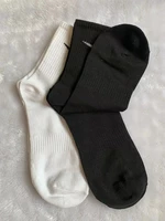 Wholesale all kinds of sports brand LOGO socks sweat absorption sports socks men and women the same black and white nik socks