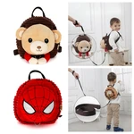 New Cartoon Anti LossBackpack For Babies Girls And Children's Plush Small Bags