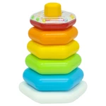 Hexagonal colored rings