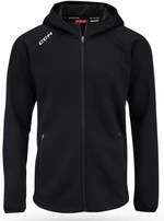 CCM Locker Room Full Zip Hoodie Black L Eishockey Pullover und Hoodie