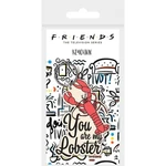 Pyramid International Kľúčenka gumová Priatelia You are my lobster