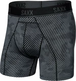 SAXX Kinetic Boxer Brief Optic Camo/Black XL Fitness spodní prádlo