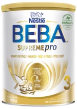 Nestlé Beba SUPREMEpro 3 kojenecké mléko od ukončeného 12. měsíce 6HMO 800 g