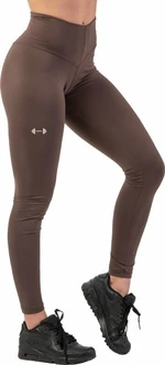 Nebbia Classic High-Waist Performance Leggings Brown M Fitness kalhoty