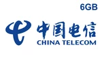 China Telecom 6GB Data Mobile Top-up CN