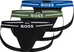 Hugo Boss 3 PACK - pánské slipy BOSS JOCK STRAP 50514965-965 XL