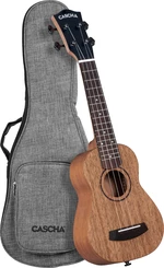 Cascha Soprano Ukulele Mahogany Solid Ukelele soprano Natural