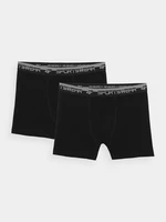 Pánské spodní prádlo boxerky 4F (2Pack) - černé
