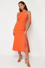 Trendyol Orange Tie Back Dress