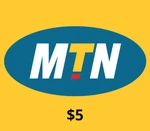 MTN $5 Mobile Top-up LR