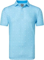Footjoy The 19th Hole Lisle Blue Sky S Camiseta polo