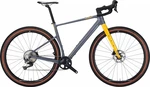 Wilier Adlar Shimano GRX RD-RX822 GS 1x12 Grey/Yellow/Glossy XL Shimano 2024 Bicicleta Gravel / Ciclocross
