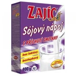 Zajíc Sójový nápoj s příchutí smetany krabička 400 g