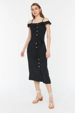 Trendyol Black Belted Dress