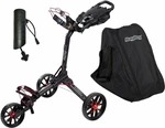 BagBoy Nitron SET Black/Red Pushtrolley