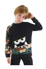 Mushi Camouflage Monster Boys' Sweatshirt