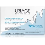 Uriage Hygiène Solid Cleansing Cream jemný čisticí krém s termální vodou z francouzských Alp 125 g