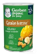 Gerber Organic CHRUMKY Kukurično-ovsené (s mangom a banánom (od ukonč. 12. mesiaca) 1x35 g)