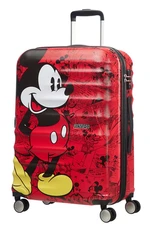 American Tourister Cestovní kufr Wavebreaker Disney Spinner 64 l - červená