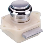 Talamex Push Button Chrome Plated Plastic