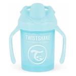 TWISTSHAKE Hrnek netekoucí učící modrý 4 + měsíců  230 ml