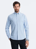 Ombre Clothing Košile Modrá
