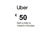Uber €50 FR Gift Card
