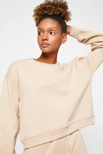 Koton Sweatshirt - Beige - Regular fit