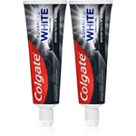 Colgate Advanced White bělicí zubní pasta s aktivním uhlím 2x75 ml