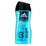 Adidas Ice Dive żel pod prysznic dla mężczyzn szampon i żel pod prysznic 2w1 dla mężczyzn 250 ml