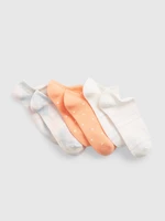 Farebné detské nízke ponožky GAP, 3 páry