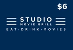 Studio Movie Grill $6 Gift Card US