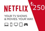 Netflix Gift Card ₺250 TR