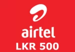 Airtel 500 LKR Mobile Top-up LK
