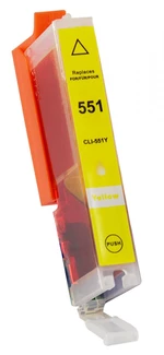 Canon CLI-551XL žltá (yellow) kompatibilná cartridge