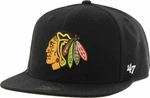 Chicago Blackhawks NHL '47 No Shot Captain Black Hokejowa czapka z daszkiem