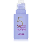 MASIL 5 Salon No Yellow fialový šampón neutralizujúci žlté tóny 50 ml