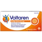 Voltaren Actigo Extra 25mg na bolesť svalov a kĺbov 20 tabliet