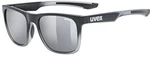 UVEX LGL 42 Black Transparent/Silver Lifestyle okuliare