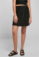 Women's mini skirt Plisse black