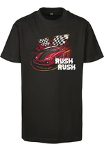 Children's Car Racing T-Shirt Black